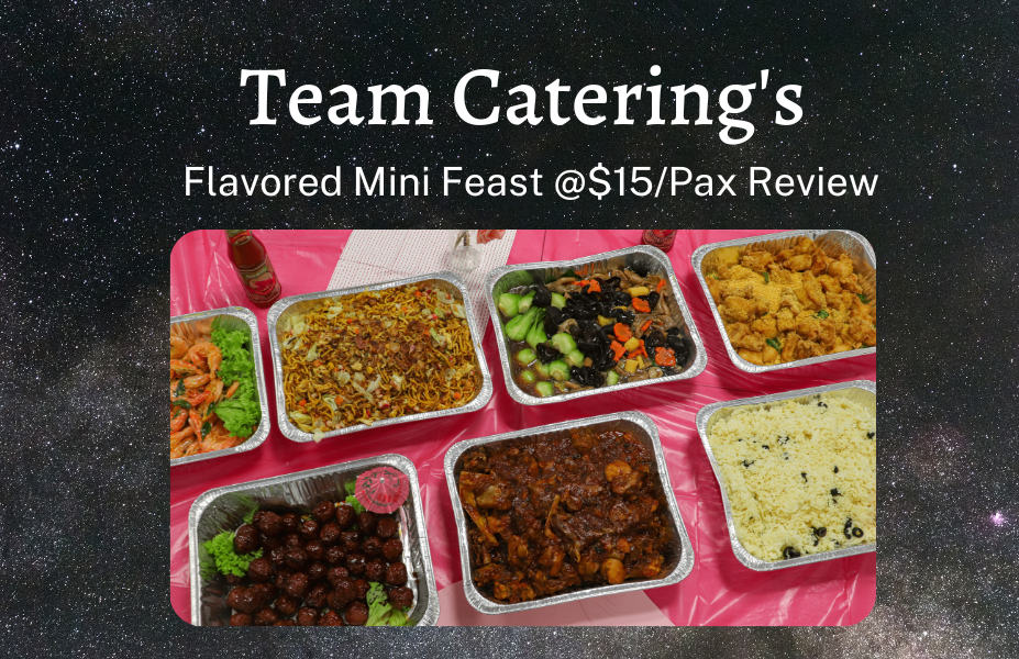 Team Catering's Flavored Mini Feast @$15/Pax Review