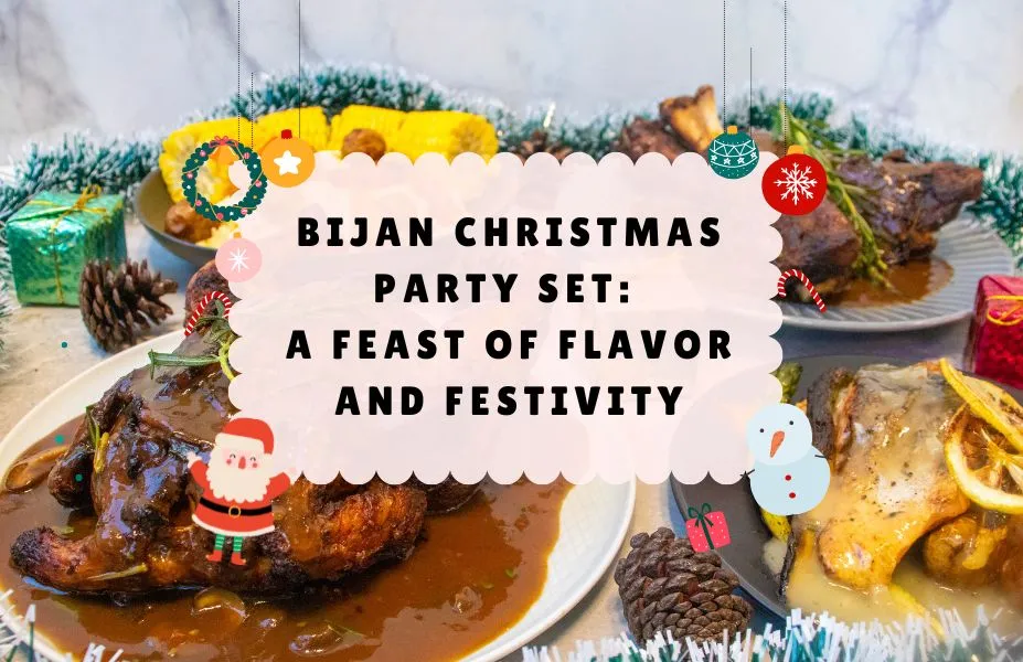 Bijan Christmas Party Set: A Feast of Flavor and Festivity