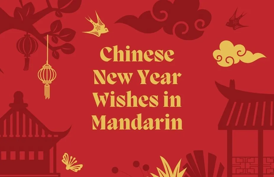 Chinese New Year Wishes in Mandarin