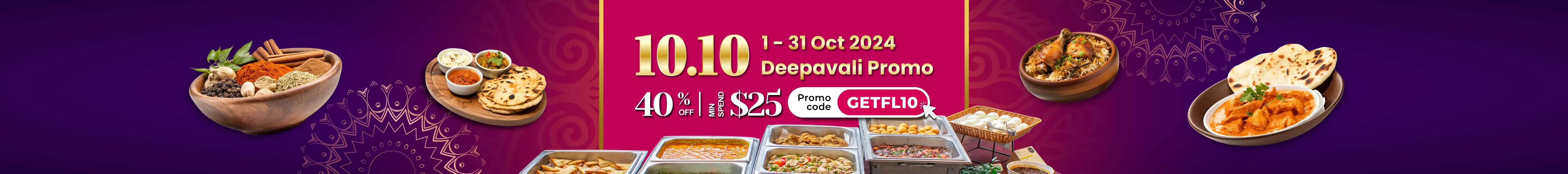 Baby Full Month Vouchers in Singapore - 40% off your next catering order!