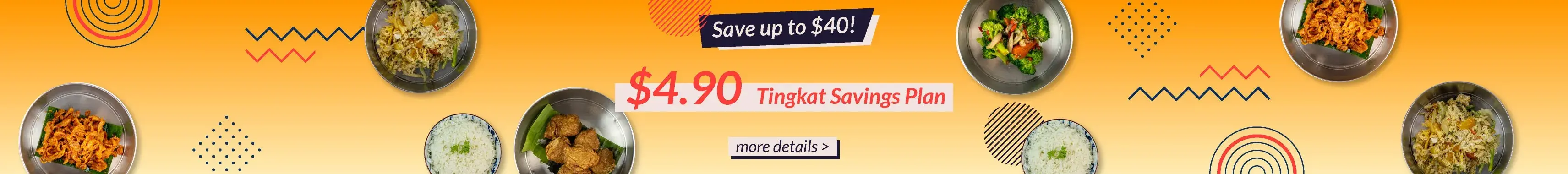 Save up to $40! $4.90 Tingkat Savings Plan