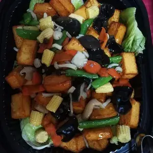 Bean Curd with Shitake Mushroom