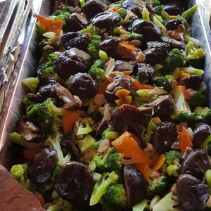 Broccoli w/ Mushroom • 双菇兰花(Chef's Recommended)