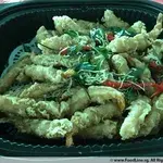 Golden Prawn Torpedo with Spicy Tartar