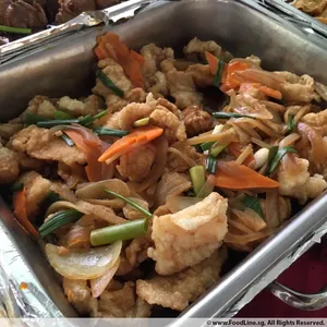 Fish w/ Spring Onion & Ginger • 姜葱鱼片