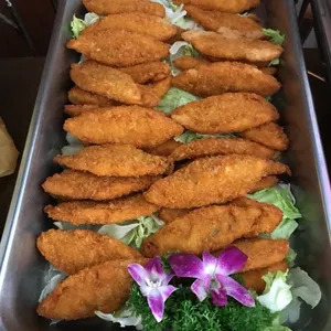 Breaded Fish Fillet w Tartar Dip