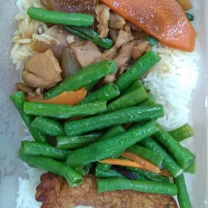 <b>Packed meals are served with Steamed White Rice</b>