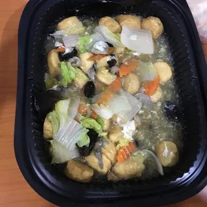 Braised Beancurd w Assorted Vegetables