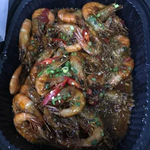 Stirfry Prawn w/ Chilli Crab Sauce