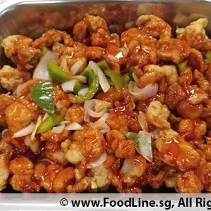 酸甜鸡丁 Sweet & Sour Chicken