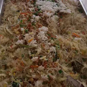 蟹肉炒粉丝 Fried Crab Meat Vermicelli