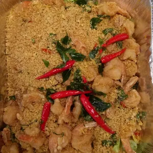 Buttery Cereal Prawns