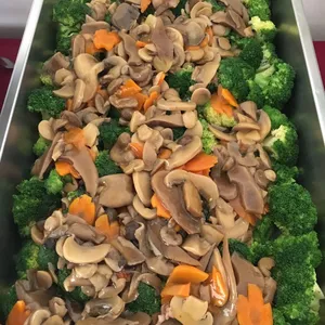 Broccoli with Mixed Mushroom