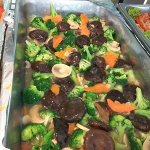 Broccoli w/ Mushroom • 双菇兰花(Chef's Recommended)