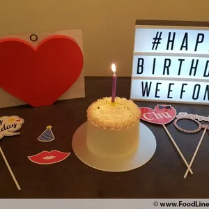 Birthday customer photo
