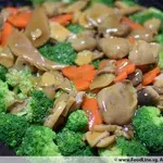 Broccoli with Mixed Mushroom