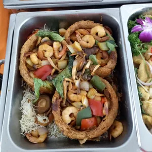 Yam Ring w Prawn