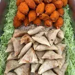 Breaded Crab Claw with Samosa