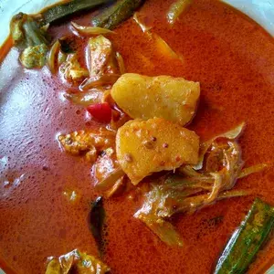 1x Curry Fish Head @$25