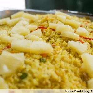 Fried Pineapple Rice • 黄梨炒饭