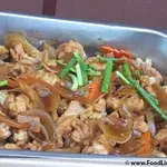 姜葱炒鸡 Chicken w/ Onion & Ginger