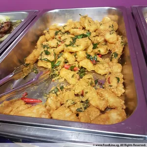 Salted Egg Yolk Fish with Curry Leaves