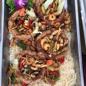 Yam Ring w Prawn