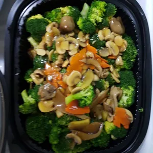 Broccoli with Mixed Mushroom