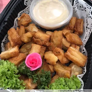 Sotong Yau Tiao w/ Salad Cream •苏东油条