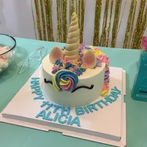 1x Unicorn Cake @$75 (Size: 6 Inches) (Classic Flavour: Milk Chocolate) (Premium Flavours (6 Inches): None) (Premium Flavours (8 Inches): None) (Add On: None)