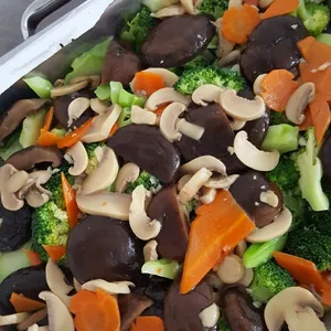 Broccoli w/ Mushroom • 双菇兰花(Chef's Recommended)