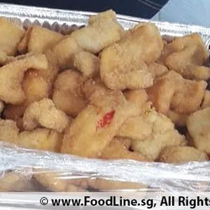 Breaded Fish Fillet with Tar Tar Sauce