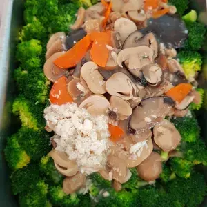 蟹肉西兰花 Broccoli w/ Crab Meat