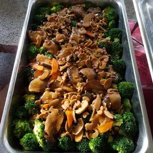 三菇西兰花 Broccoli w/ Assorted Mushroom