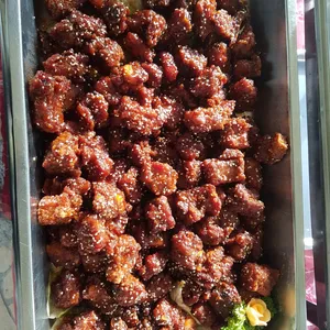蜜汁排骨 Pork Ribs w/ Honey Sauce