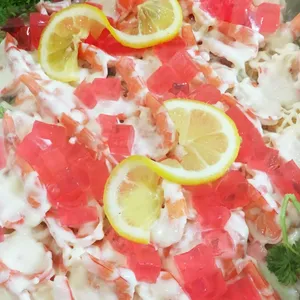 什果沙律虾球 (去壳) Salad Prawn w/ Cocktail (De-Shell)
