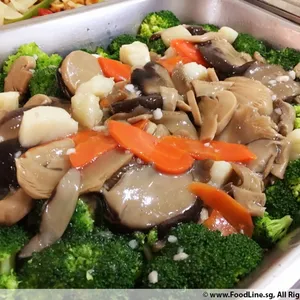 带子西兰花 Sauteed Broccoli w/ Scallop