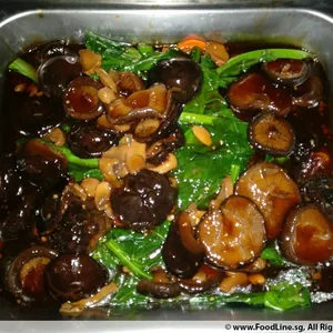 香菇芥兰 Kailan w/Mushrooms