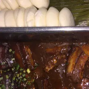香菇烩扒鸭 Braised Duck w/ Mushroom
