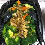 Broccoli with Mixed Mushroom
