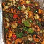 Wok Fried Black Pepper Prawns