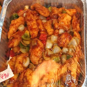 Sweet & Sour Fish with Nata De Coco