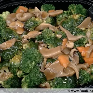 Broccoli with Mixed Mushroom