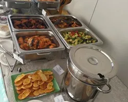 Fresh pumpkin soup accompanied with crusted garlic bread | Customer Photo | Oh's Farm Catering