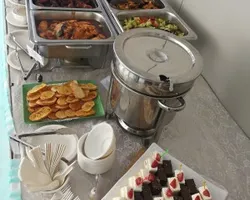 French pastry platter (walnut brownie & strawberry shortcake) | Customer Photo | Oh's Farm Catering