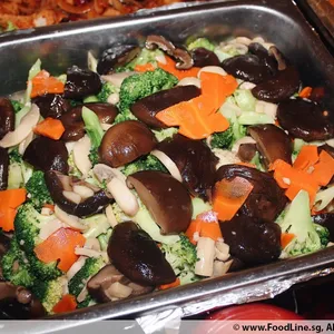Broccoli w/ Mushroom • 双菇兰花(Chef's Recommended)