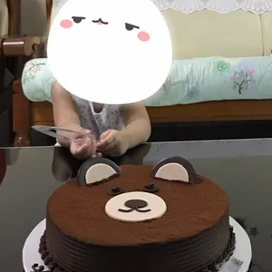 1x Etoile Bear Cake @$55 (Size: 8 Inch) (Special Request: Eggless)