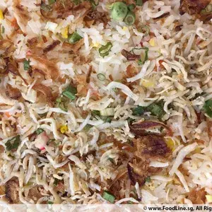 银鱼炒饭 Fried Rice w/ Silver Fish