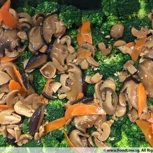 三菇西兰花 Broccoli w/ Assorted Mushroom