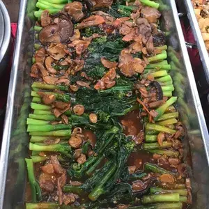 三菇芥兰 Kailan w/ Assorted Mushroom (NEW)